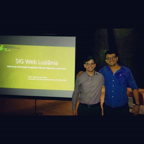 Desenvolvedores do software: Yago Luiz dos Santos e o professor Henrique Pereira de Freitas Filho e  